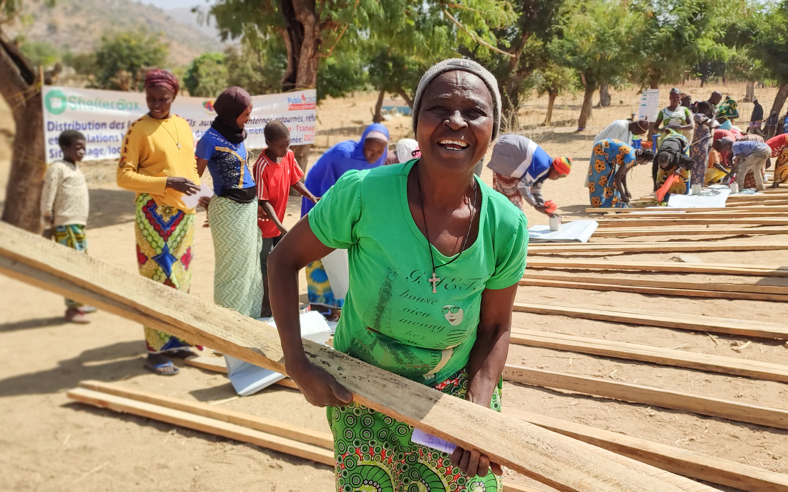 ShelterBox Cameroon Distributions 0323 29